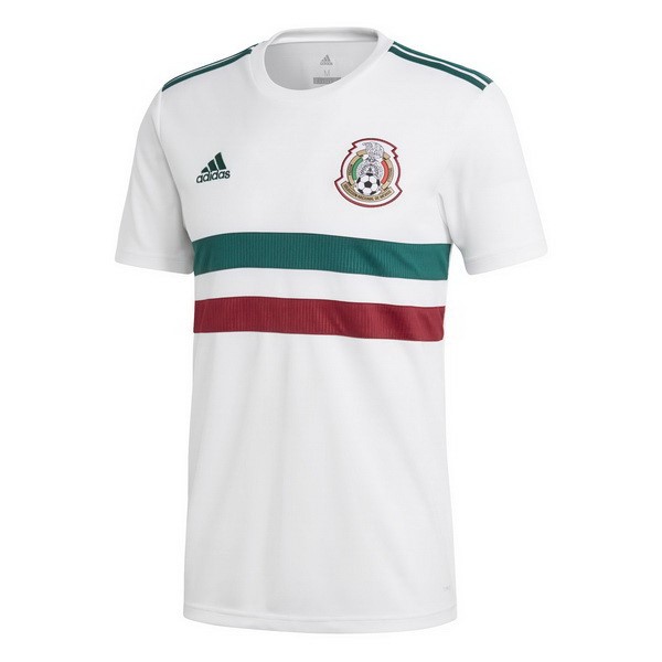 Tailandia Camiseta México 2ª 2018 Blanco
